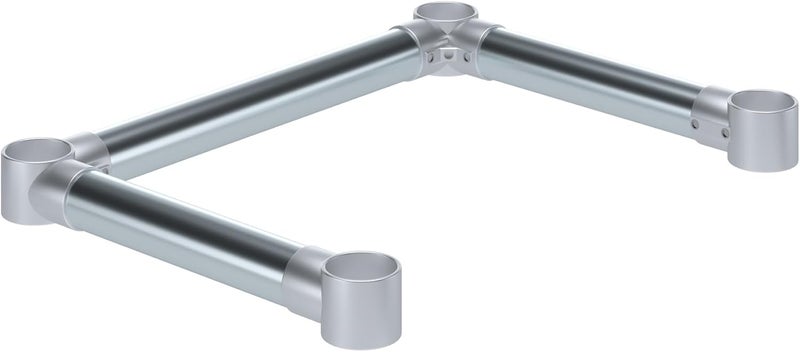 AmGood Cross Bar and Connector Set (for Table 18" x 18") - Image 1